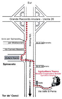 come raggiungere Agricoltura Nuova